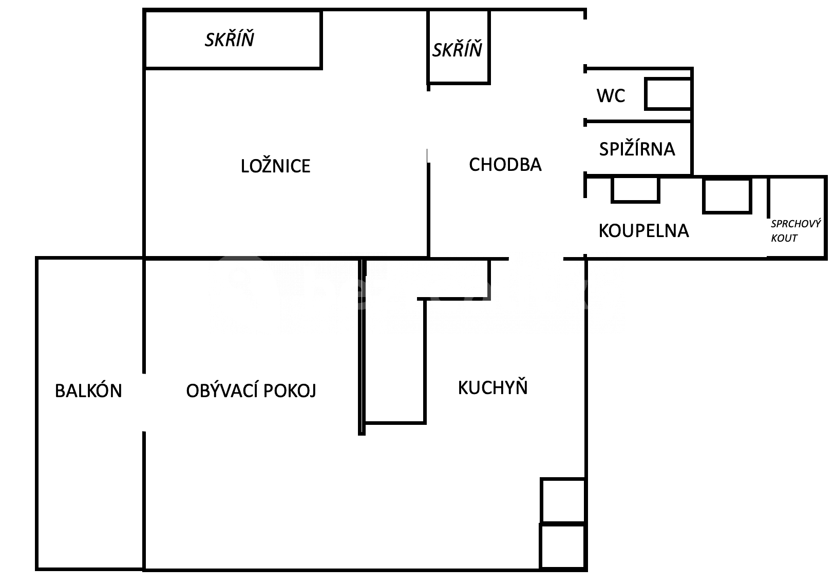 Pronájem bytu 2+kk 74 m², Ondříčkova, Praha, Praha Pronájem bytu 2+kk 74 m², Ondříčkova, Praha, Praha