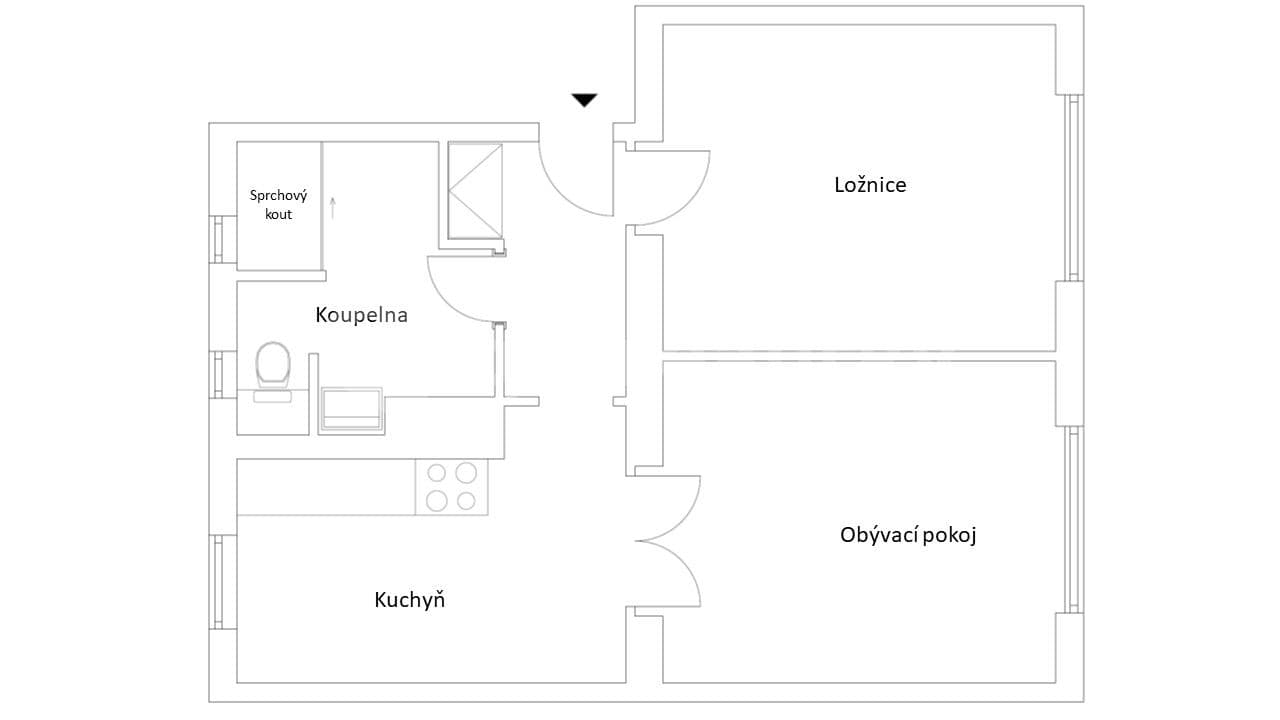Pronájem bytu 2+1 51 m², Dašická, Pardubice, Pardubický kraj Pronájem bytu 2+1 51 m², Dašická, Pardubice, Pardubický kraj