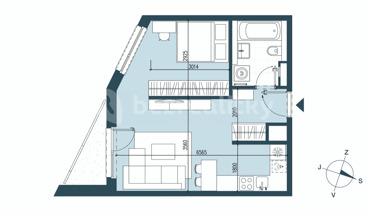 Pronájem bytu 2+1 42 m², Ružinov, Bratislavský kraj Pronájem bytu 2+1 42 m², Ružinov, Bratislavský kraj