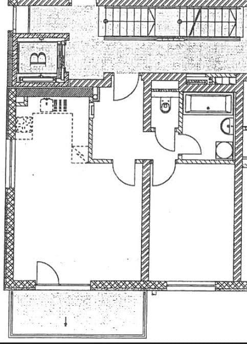 Pronájem bytu 2+kk 59 m², Loosova, Praha, Praha Pronájem bytu 2+kk 59 m², Loosova, Praha, Praha