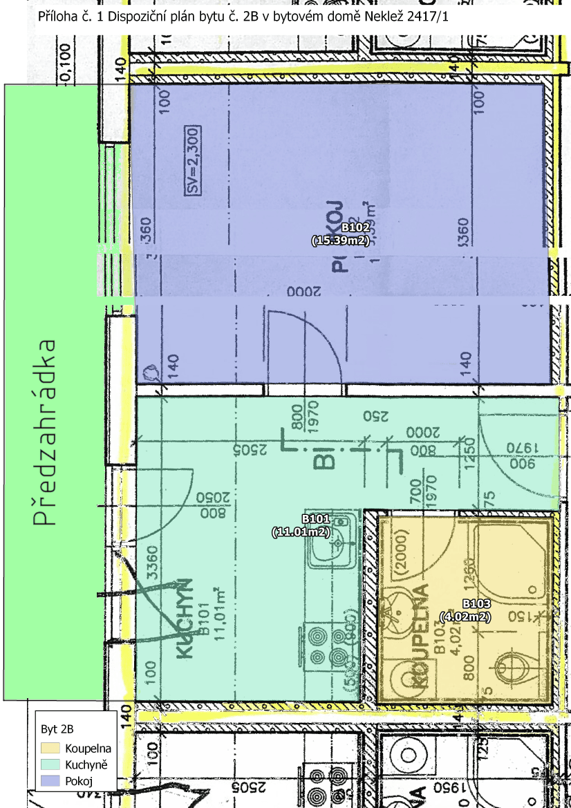 Pronájem bytu 1+1 30 m², Neklež, Brno, Jihomoravský kraj Pronájem bytu 1+1 30 m², Neklež, Brno, Jihomoravský kraj