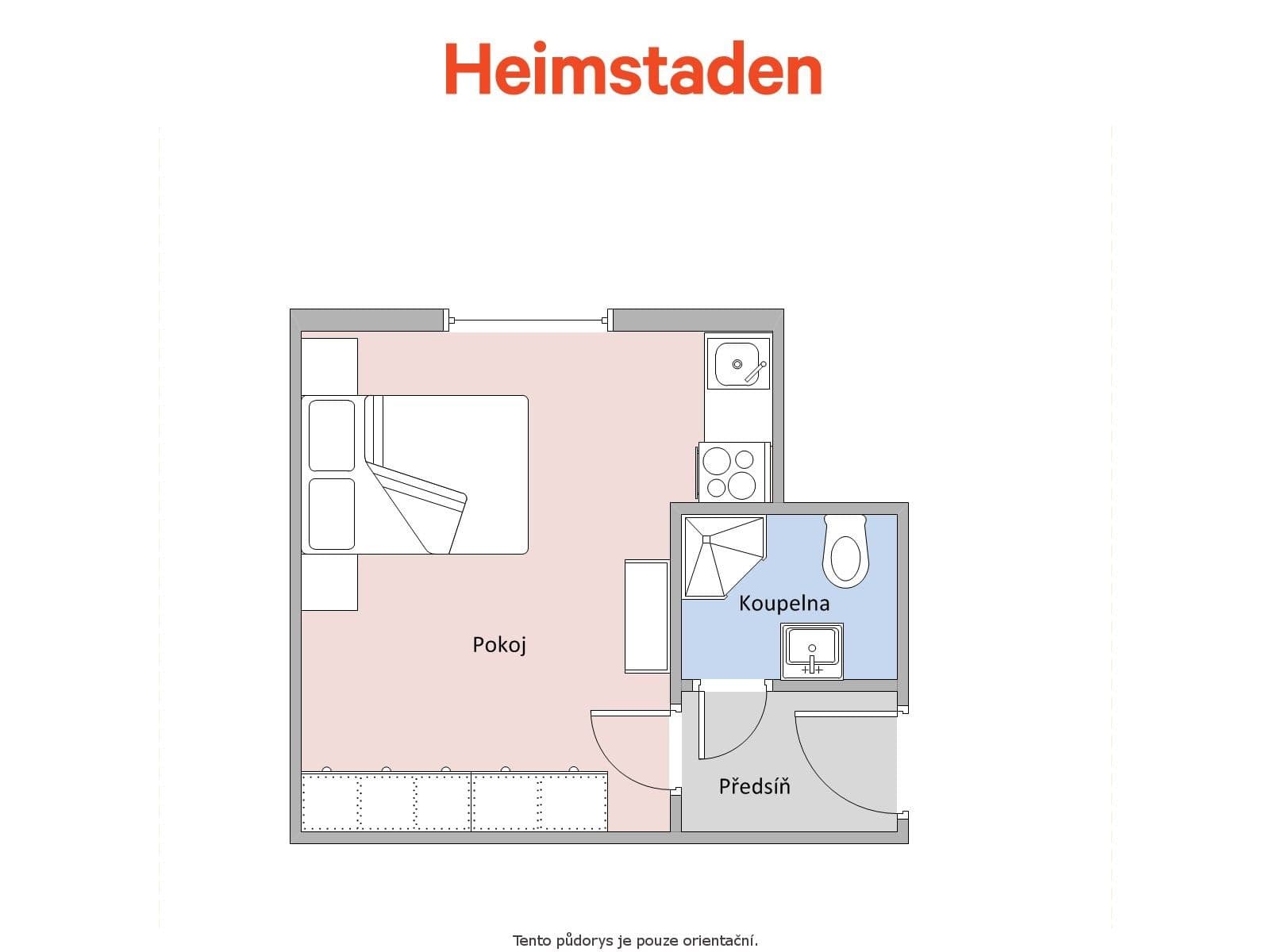 Pronájem bytu 1+kk 21 m², Nad Mostárnou, Frýdek-Místek, Moravskoslezský kraj Pronájem bytu 1+kk 21 m², Nad Mostárnou, Frýdek-Místek, Moravskoslezský kraj