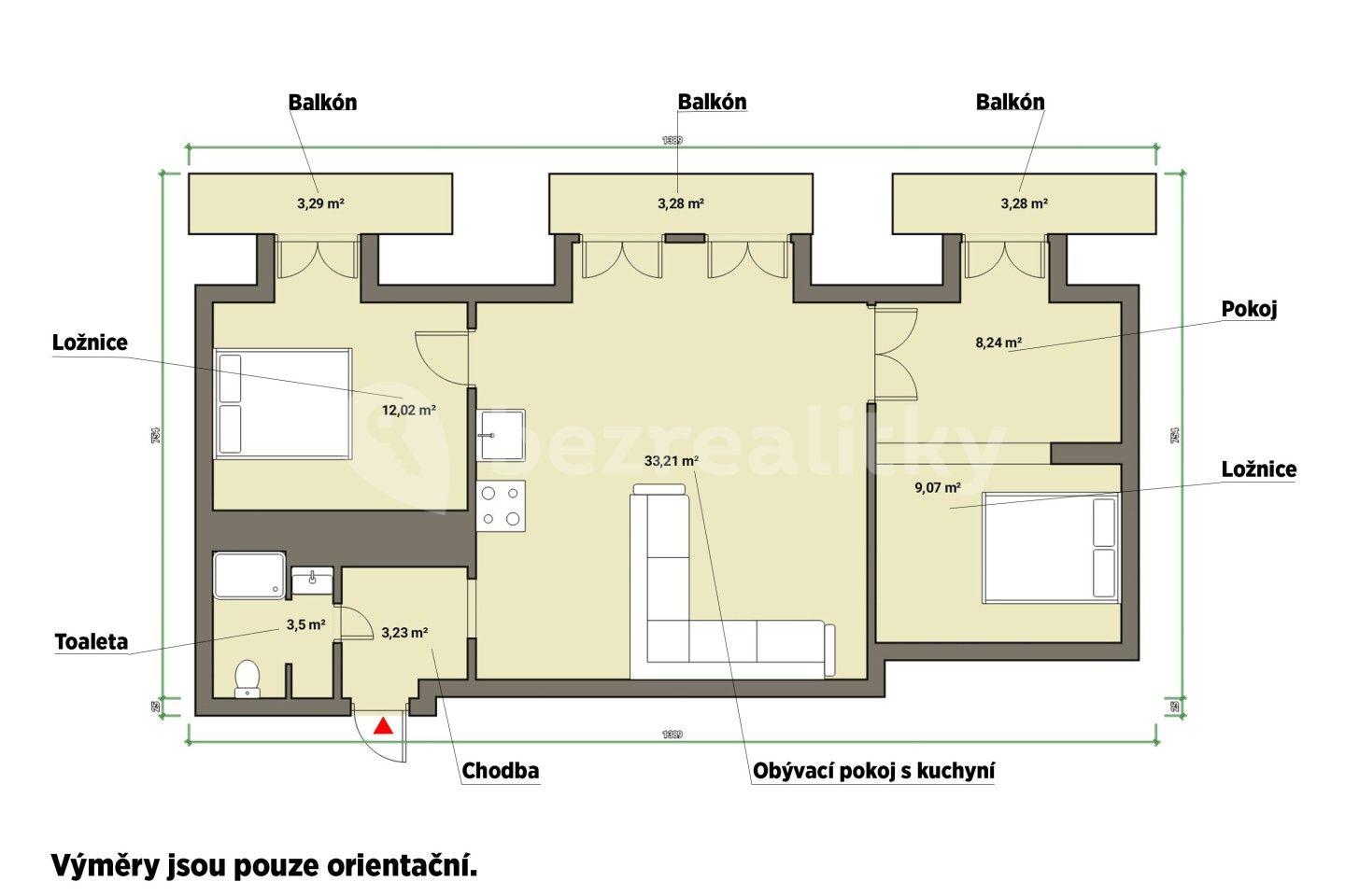 Prodej bytu 3+kk 80 m², Hlavní třída, Mariánské Lázně, Karlovarský kraj