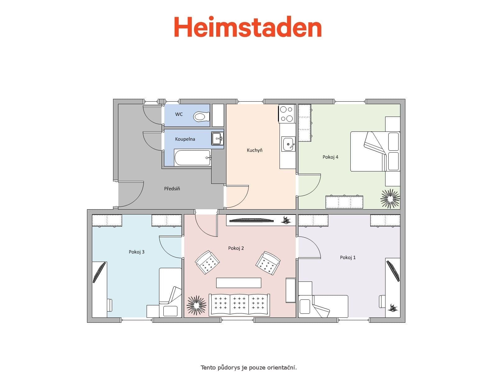 Pronájem bytu 4+1 82 m², Na Nábřeží, Havířov, Moravskoslezský kraj Pronájem bytu 4+1 82 m², Na Nábřeží, Havířov, Moravskoslezský kraj