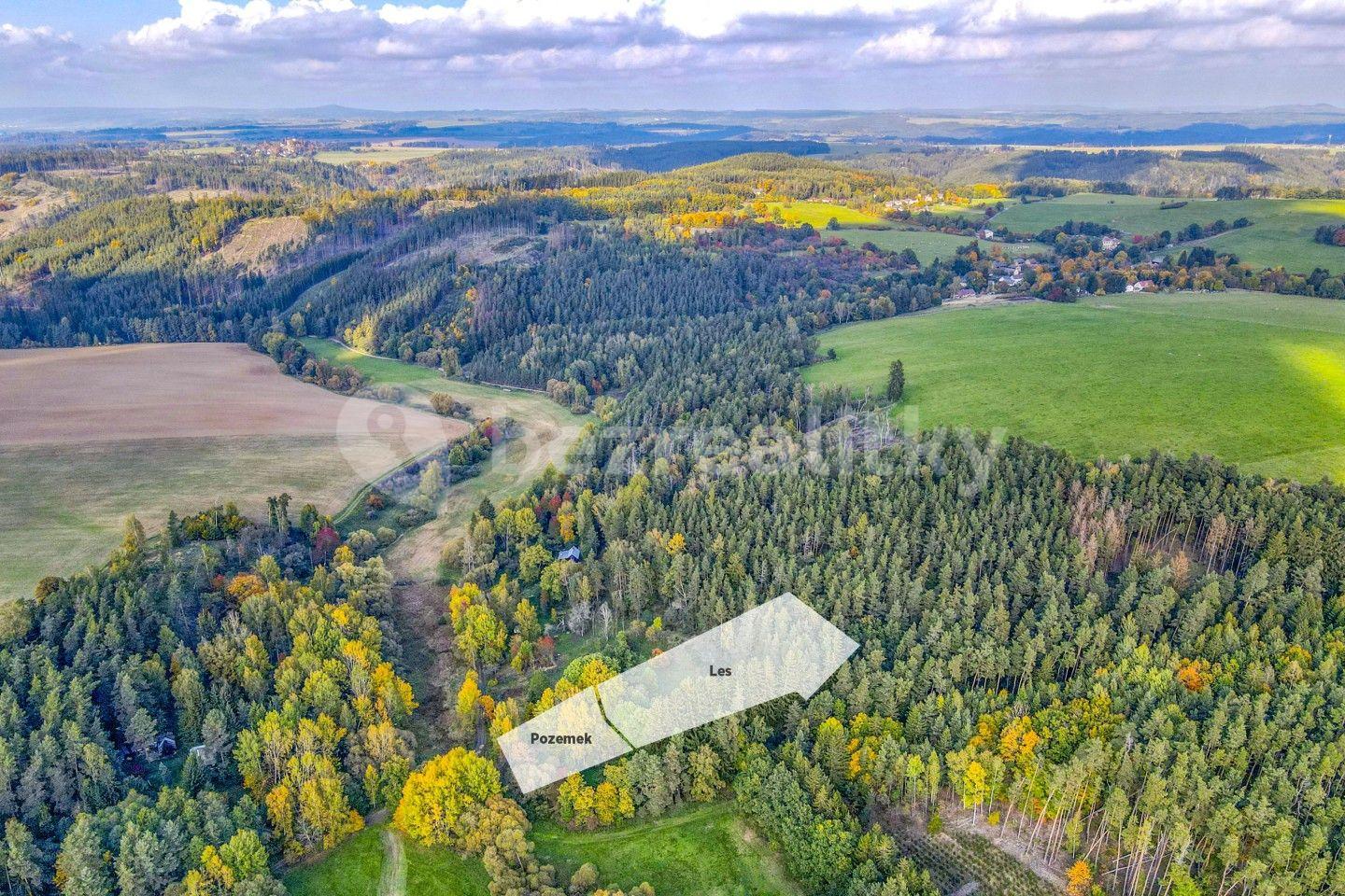 Prodej pozemku 4.686 m², Planá, Plzeňský kraj