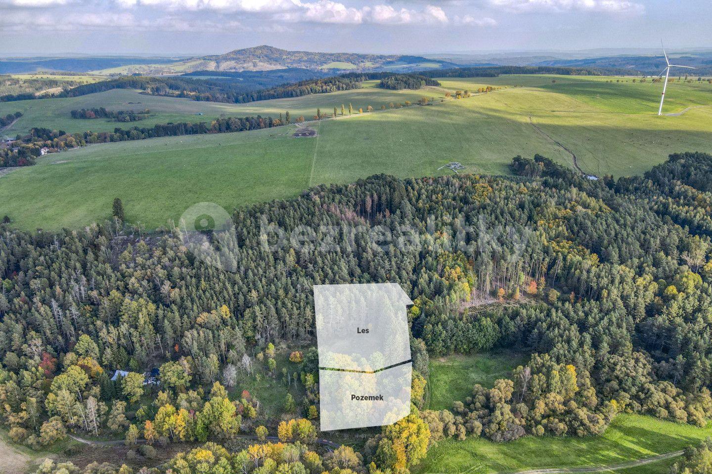 Prodej pozemku 4.686 m², Planá, Plzeňský kraj