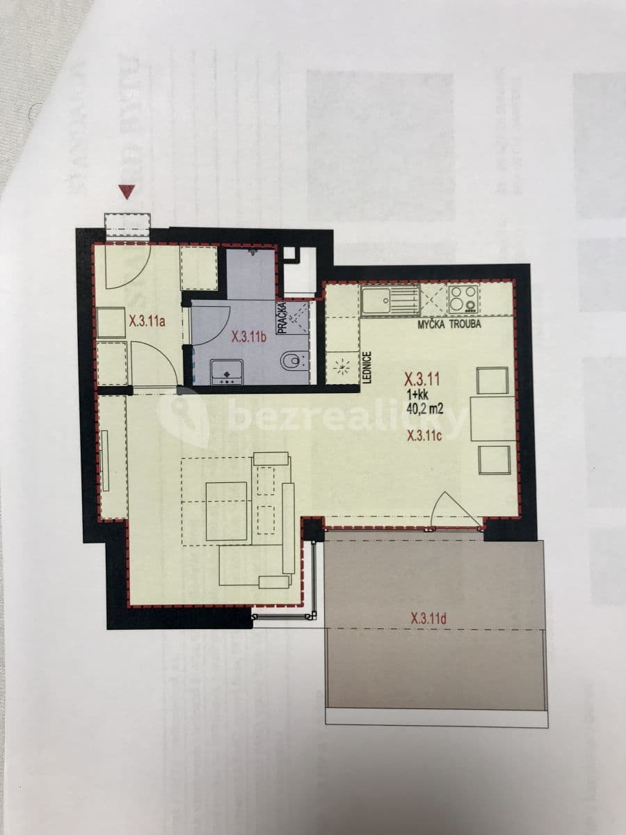Pronájem bytu 1+kk 55 m², U Škol, Bučovice, Jihomoravský kraj Pronájem bytu 1+kk 55 m², U Škol, Bučovice, Jihomoravský kraj