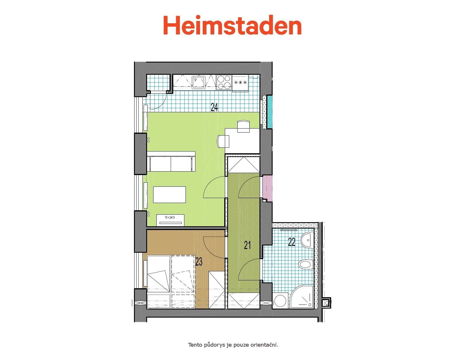 Pronájem bytu 2+kk 39 m², Dělnická, Havířov, Moravskoslezský kraj Pronájem bytu 2+kk 39 m², Dělnická, Havířov, Moravskoslezský kraj