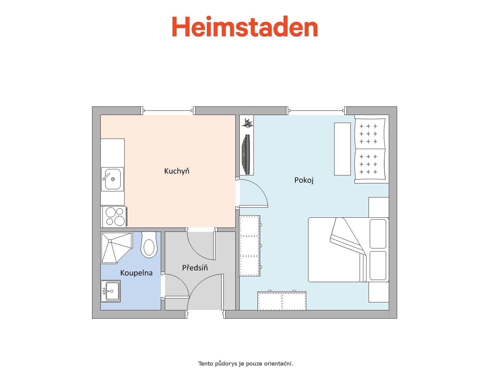 Pronájem bytu 1+1 27 m², 1. máje, Hlučín, Moravskoslezský kraj Pronájem bytu 1+1 27 m², 1. máje, Hlučín, Moravskoslezský kraj