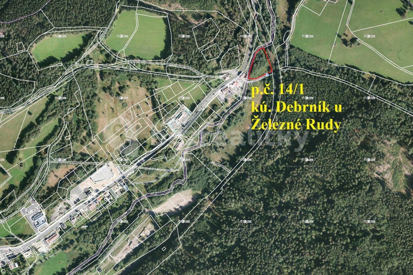 Prodej pozemku 4.656 m², Železná Ruda, Plzeňský kraj