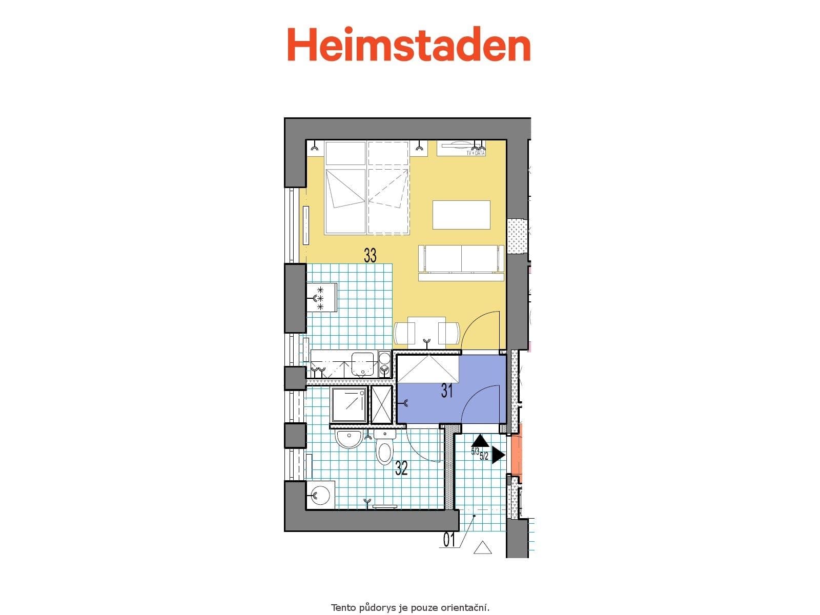 Pronájem bytu 1+kk 27 m², Dělnická, Ostrava, Moravskoslezský kraj Pronájem bytu 1+kk 27 m², Dělnická, Ostrava, Moravskoslezský kraj