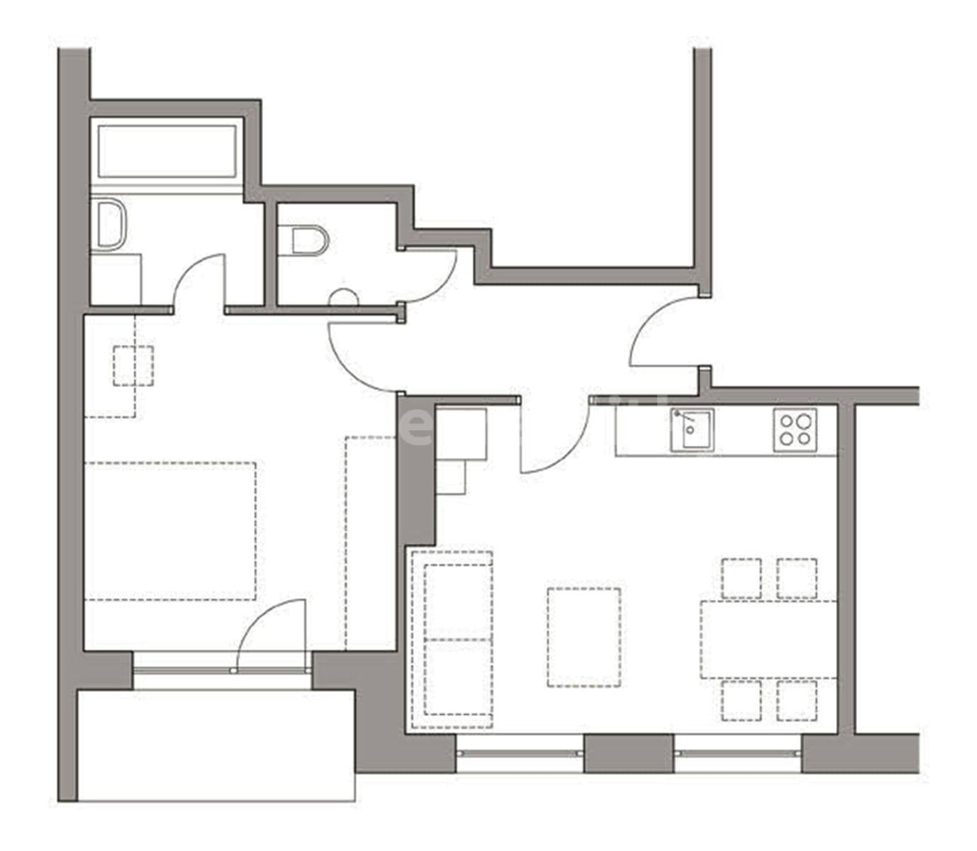 Pronájem bytu 2+kk 42 m², Leitnerova, Brno, Jihomoravský kraj Pronájem bytu 2+kk 42 m², Leitnerova, Brno, Jihomoravský kraj