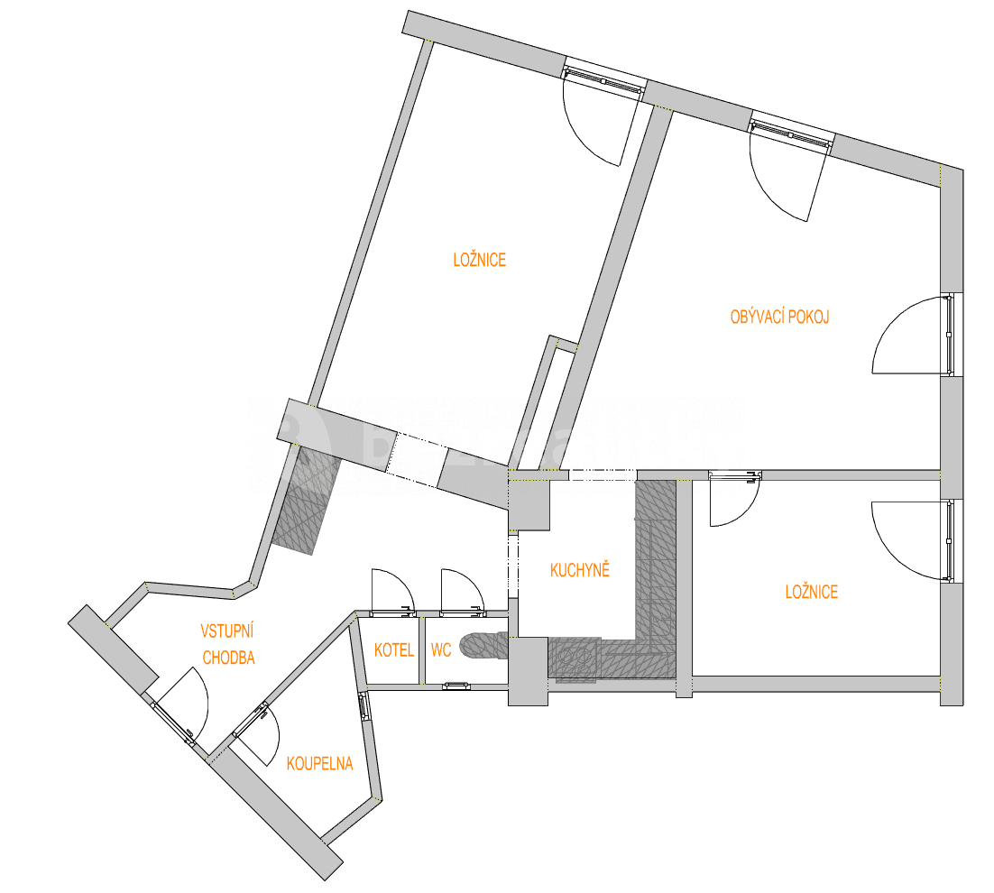Pronájem bytu 3+1 78 m², Velehradská, Praha, Praha Pronájem bytu 3+1 78 m², Velehradská, Praha, Praha