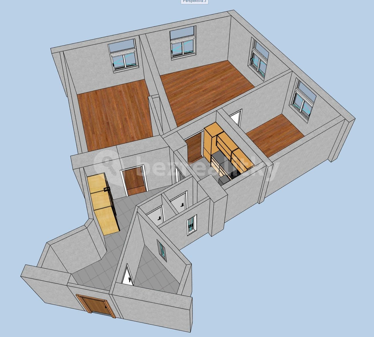 Pronájem bytu 3+1 78 m², Velehradská, Praha, Praha Pronájem bytu 3+1 78 m², Velehradská, Praha, Praha