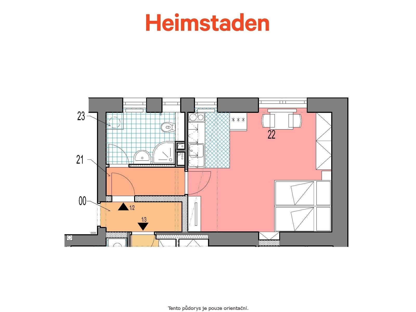 Pronájem bytu 1+kk 28 m², Slovenského národního povstání, Havířov, Moravskoslezský kraj Pronájem bytu 1+kk 28 m², Slovenského národního povstání, Havířov, Moravskoslezský kraj