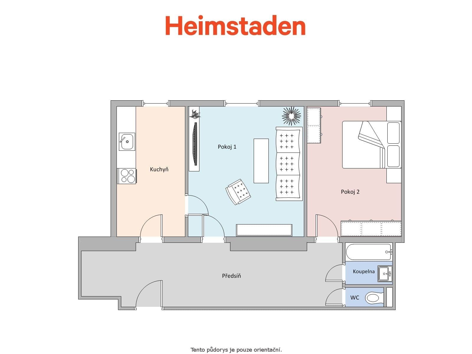 Pronájem bytu 2+1 59 m², U Lesa, Havířov, Moravskoslezský kraj Pronájem bytu 2+1 59 m², U Lesa, Havířov, Moravskoslezský kraj