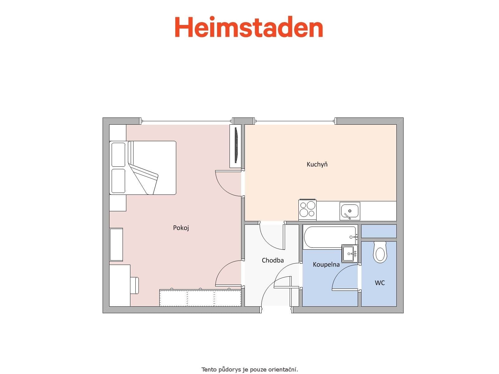 Pronájem bytu 1+1 35 m², Bruzovská, Frýdek-Místek, Moravskoslezský kraj Pronájem bytu 1+1 35 m², Bruzovská, Frýdek-Místek, Moravskoslezský kraj