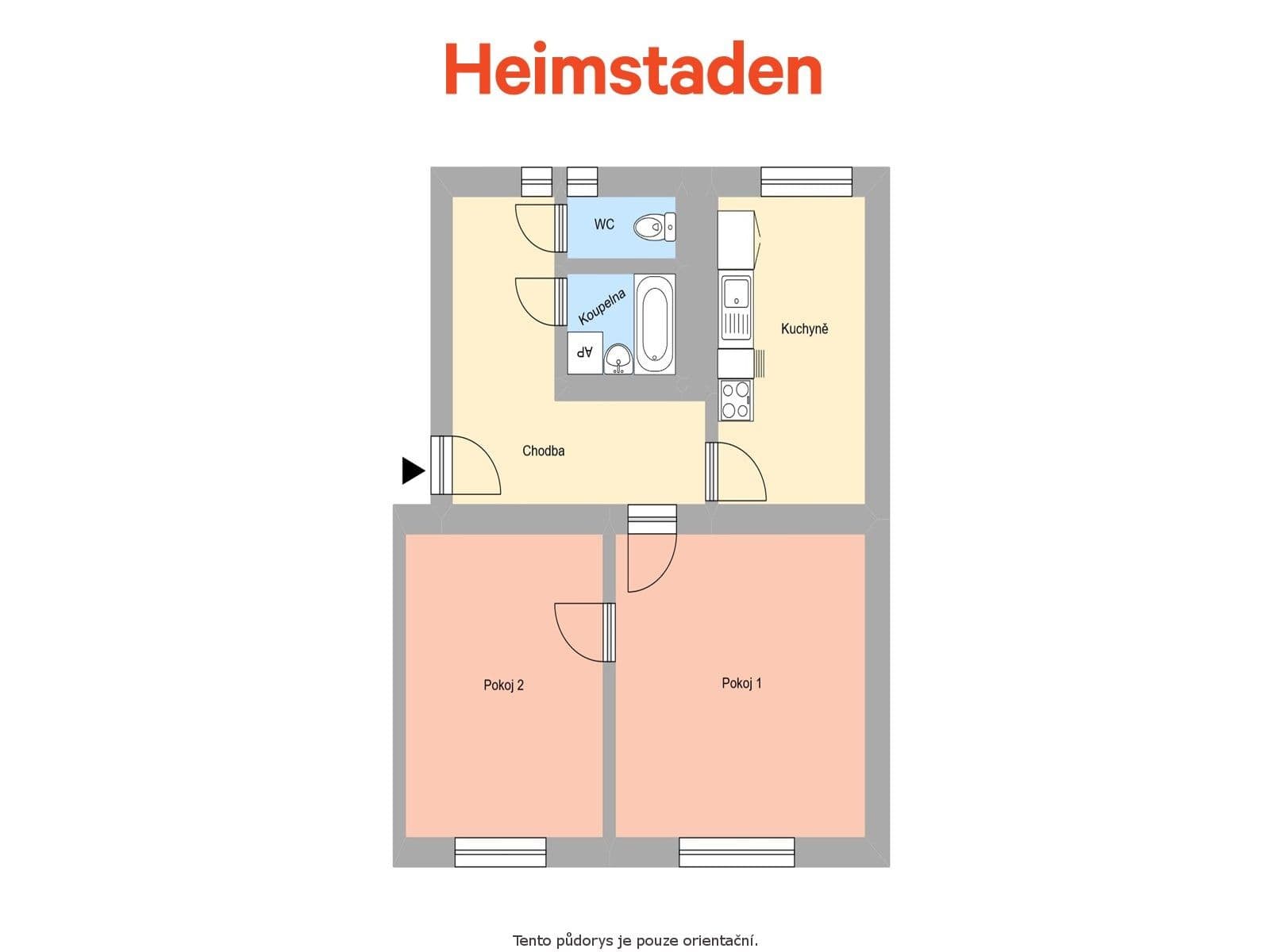 Pronájem bytu 2+1 54 m², Na Nábřeží, Havířov, Moravskoslezský kraj Pronájem bytu 2+1 54 m², Na Nábřeží, Havířov, Moravskoslezský kraj