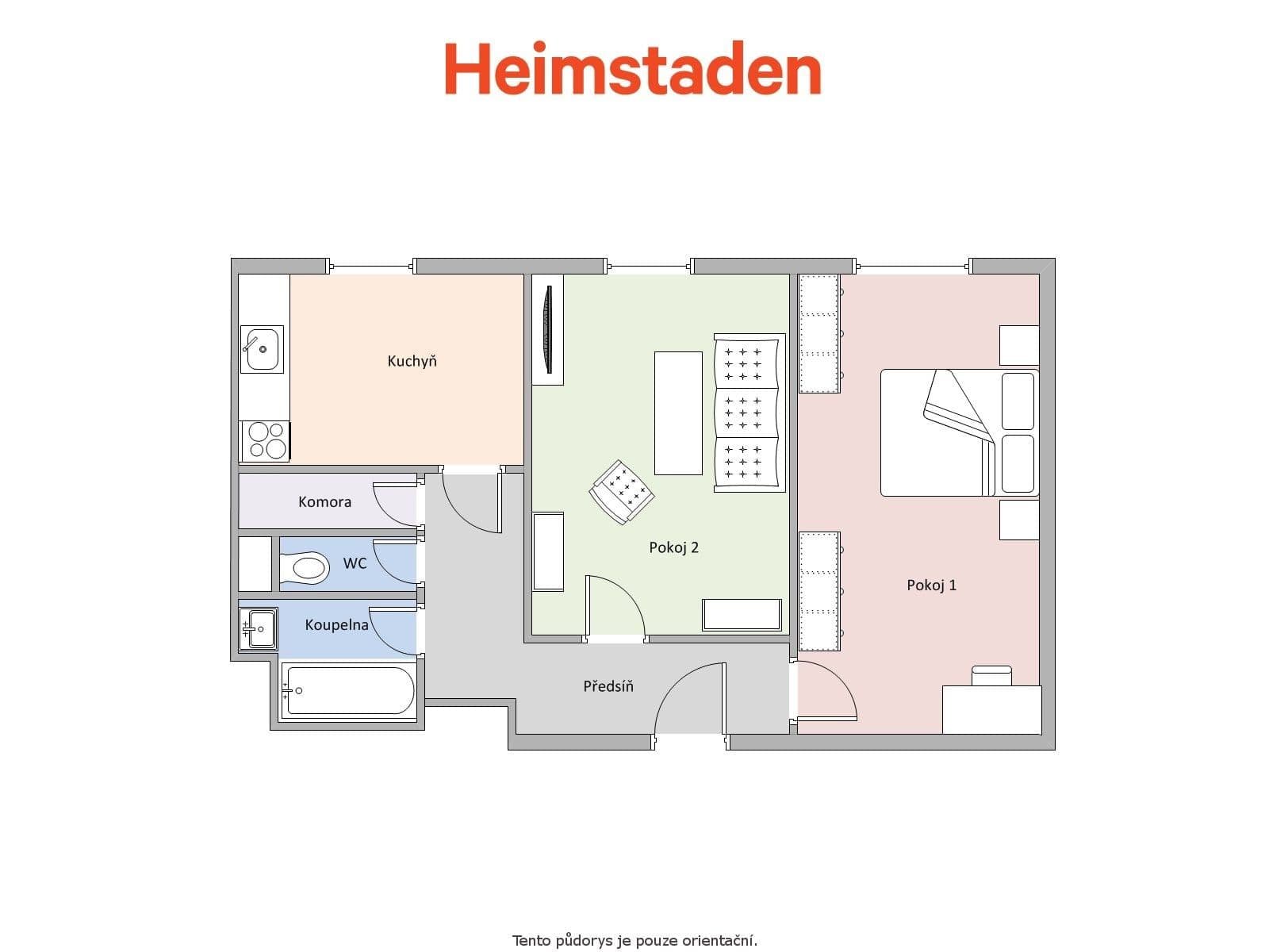 Pronájem bytu 2+1 56 m², Cihelní, Karviná, Moravskoslezský kraj Pronájem bytu 2+1 56 m², Cihelní, Karviná, Moravskoslezský kraj