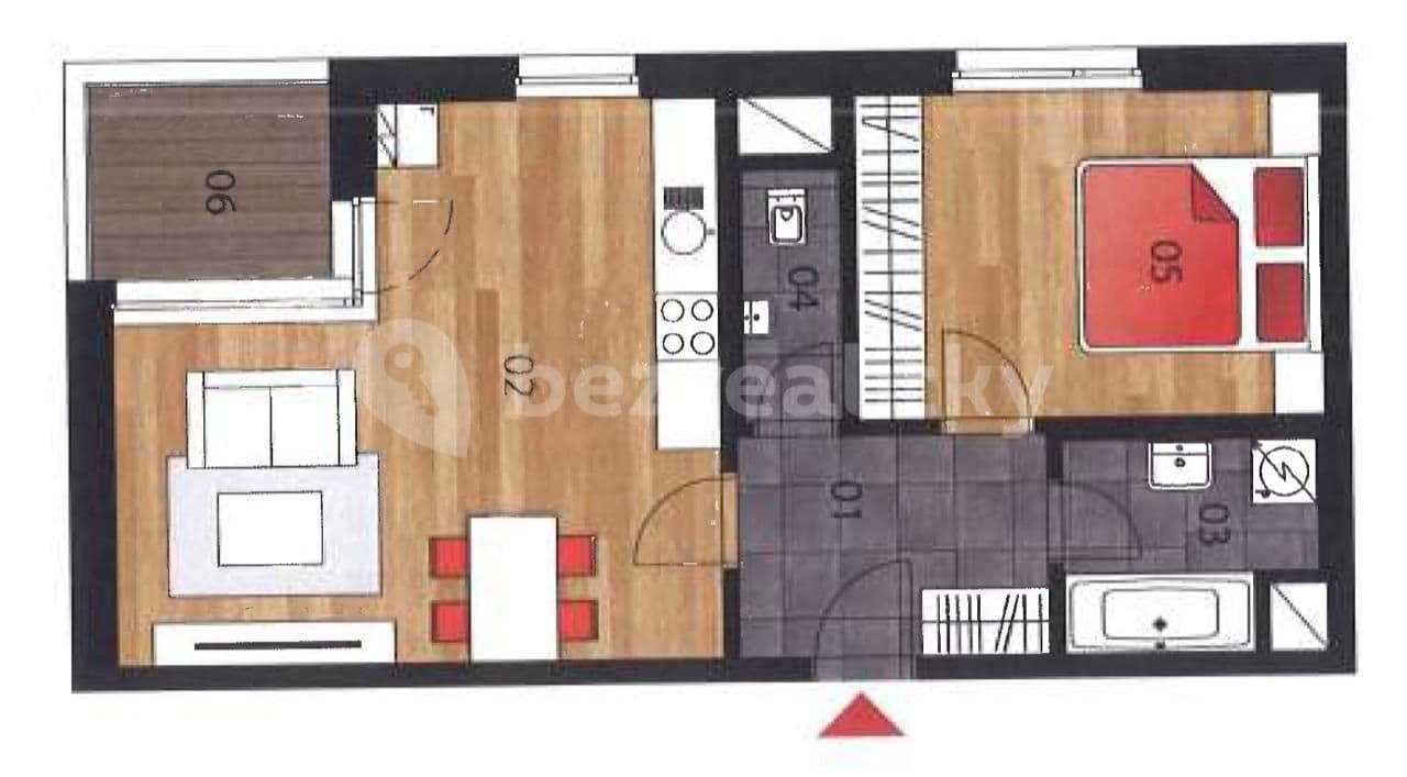 Pronájem bytu 2+kk 57 m², Kačirkova, Praha, Praha Pronájem bytu 2+kk 57 m², Kačirkova, Praha, Praha