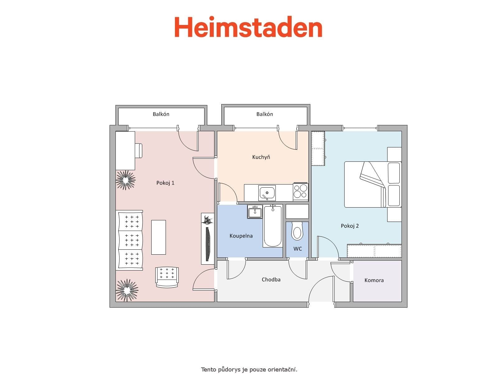 Pronájem bytu 2+1 56 m², Marie Majerové, Frýdek-Místek, Moravskoslezský kraj Pronájem bytu 2+1 56 m², Marie Majerové, Frýdek-Místek, Moravskoslezský kraj