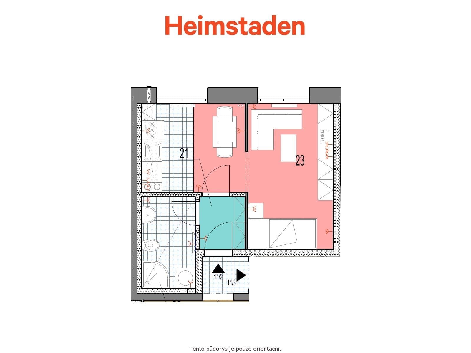 Pronájem bytu 1+kk 25 m², Dělnická, Havířov, Moravskoslezský kraj Pronájem bytu 1+kk 25 m², Dělnická, Havířov, Moravskoslezský kraj