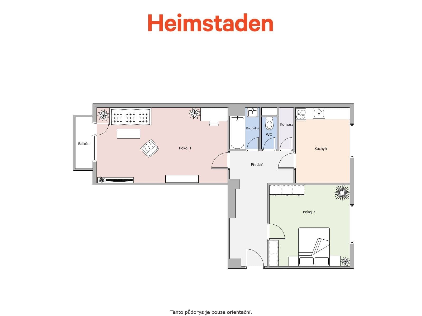 Pronájem bytu 2+1 56 m², Na Nábřeží, Havířov, Moravskoslezský kraj Pronájem bytu 2+1 56 m², Na Nábřeží, Havířov, Moravskoslezský kraj