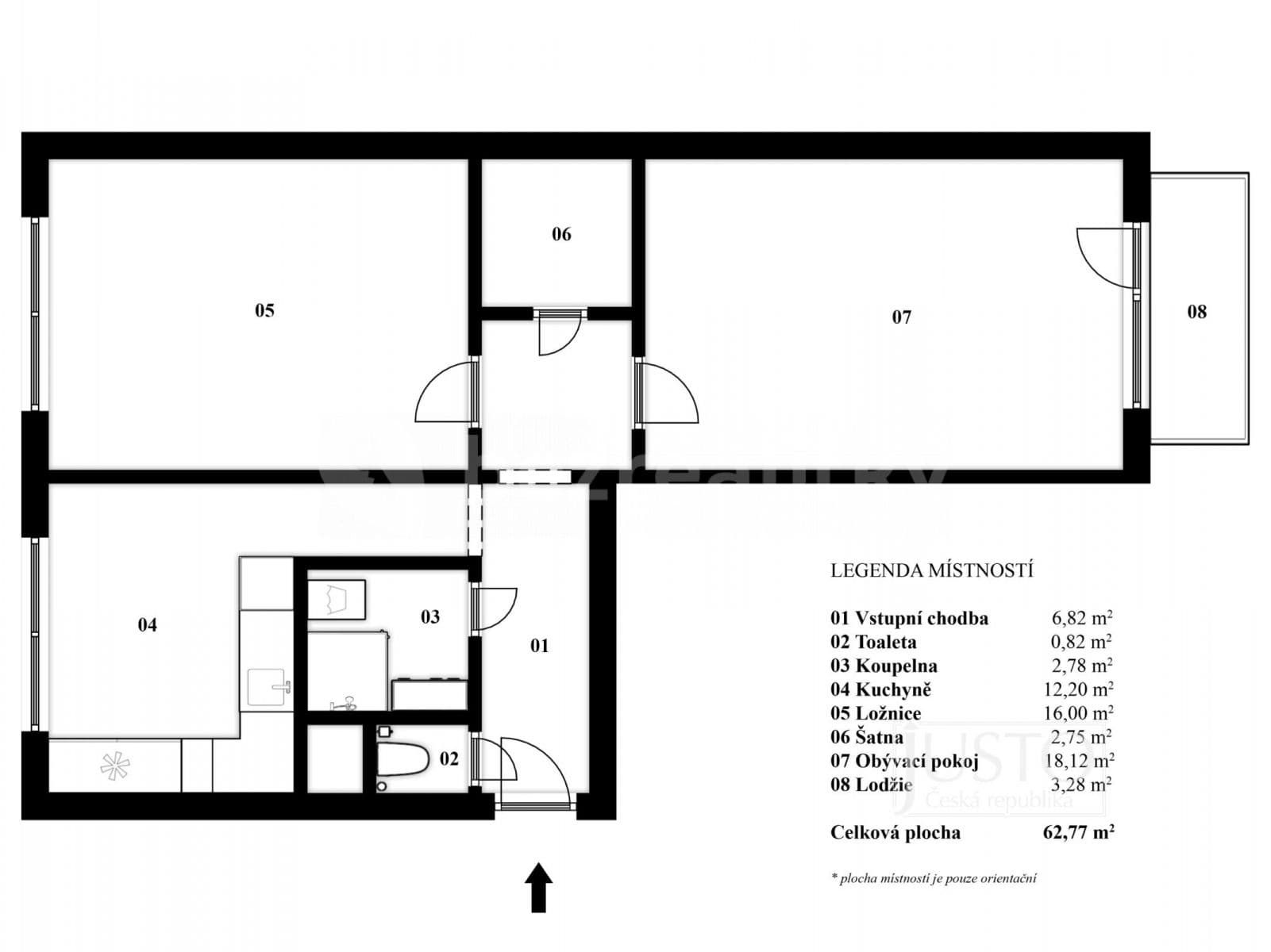 Pronájem bytu 2+1 62 m², Teyschlova, Brno, Jihomoravský kraj Pronájem bytu 2+1 62 m², Teyschlova, Brno, Jihomoravský kraj