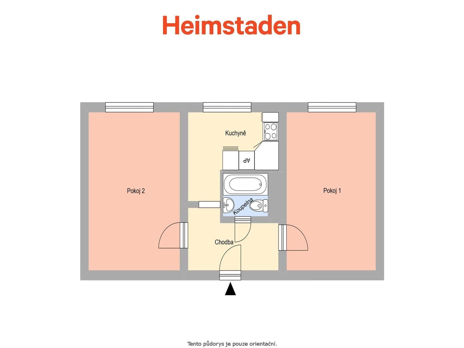 Pronájem bytu 2+1 49 m², Karla Tomana, Ostrava, Moravskoslezský kraj Pronájem bytu 2+1 49 m², Karla Tomana, Ostrava, Moravskoslezský kraj