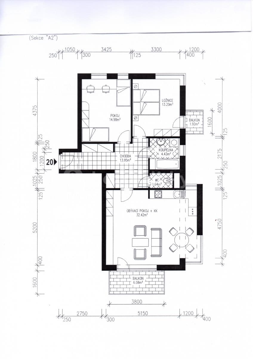 Pronájem bytu 3+kk 88 m², U Ježíška, Plzeň, Plzeňský kraj Pronájem bytu 3+kk 88 m², U Ježíška, Plzeň, Plzeňský kraj