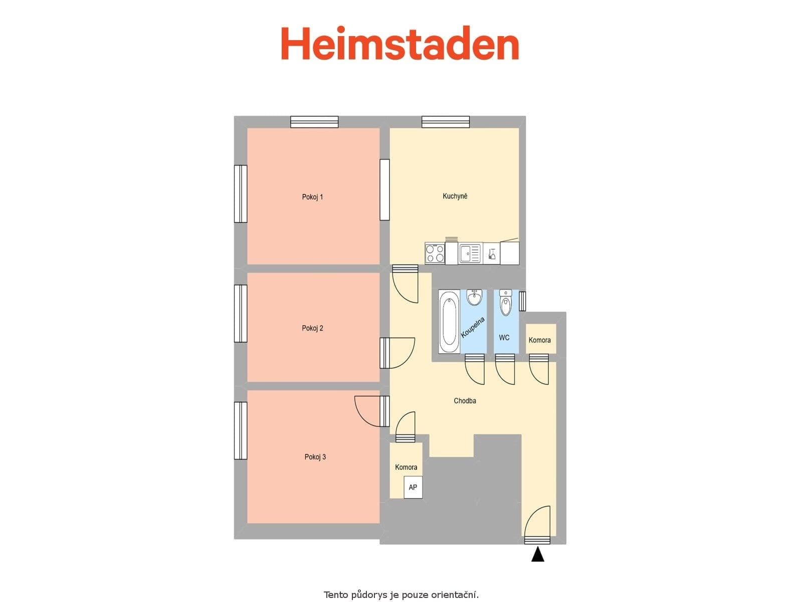 Pronájem bytu 3+1 82 m², Hlavní třída, Havířov, Moravskoslezský kraj Pronájem bytu 3+1 82 m², Hlavní třída, Havířov, Moravskoslezský kraj