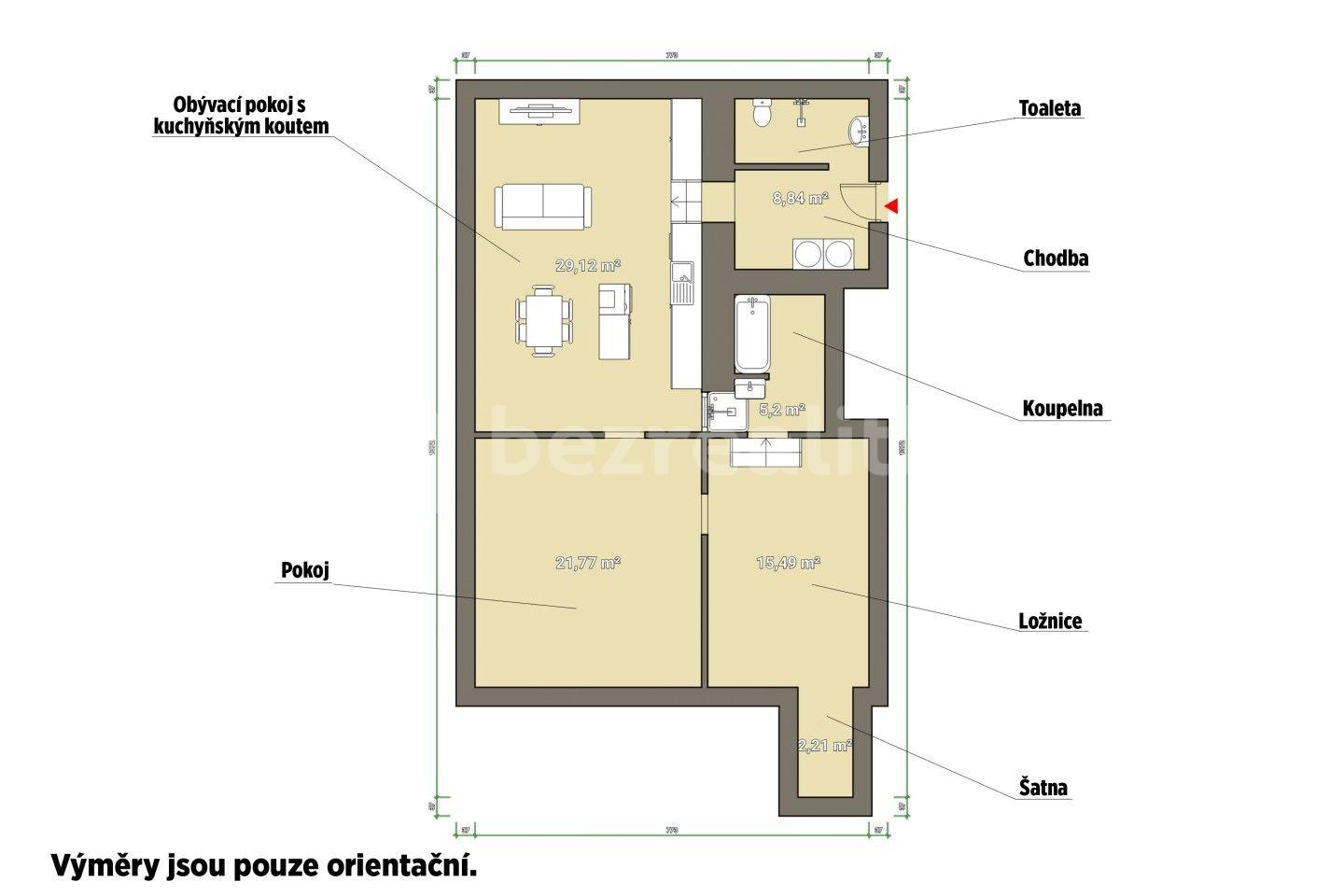 Prodej bytu 3+kk 80 m², Vlastislavova, Praha, Praha