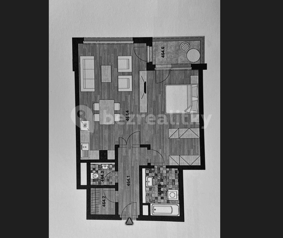 Pronájem bytu 2+kk 60 m², Sousedíkova, Praha, Praha Pronájem bytu 2+kk 60 m², Sousedíkova, Praha, Praha