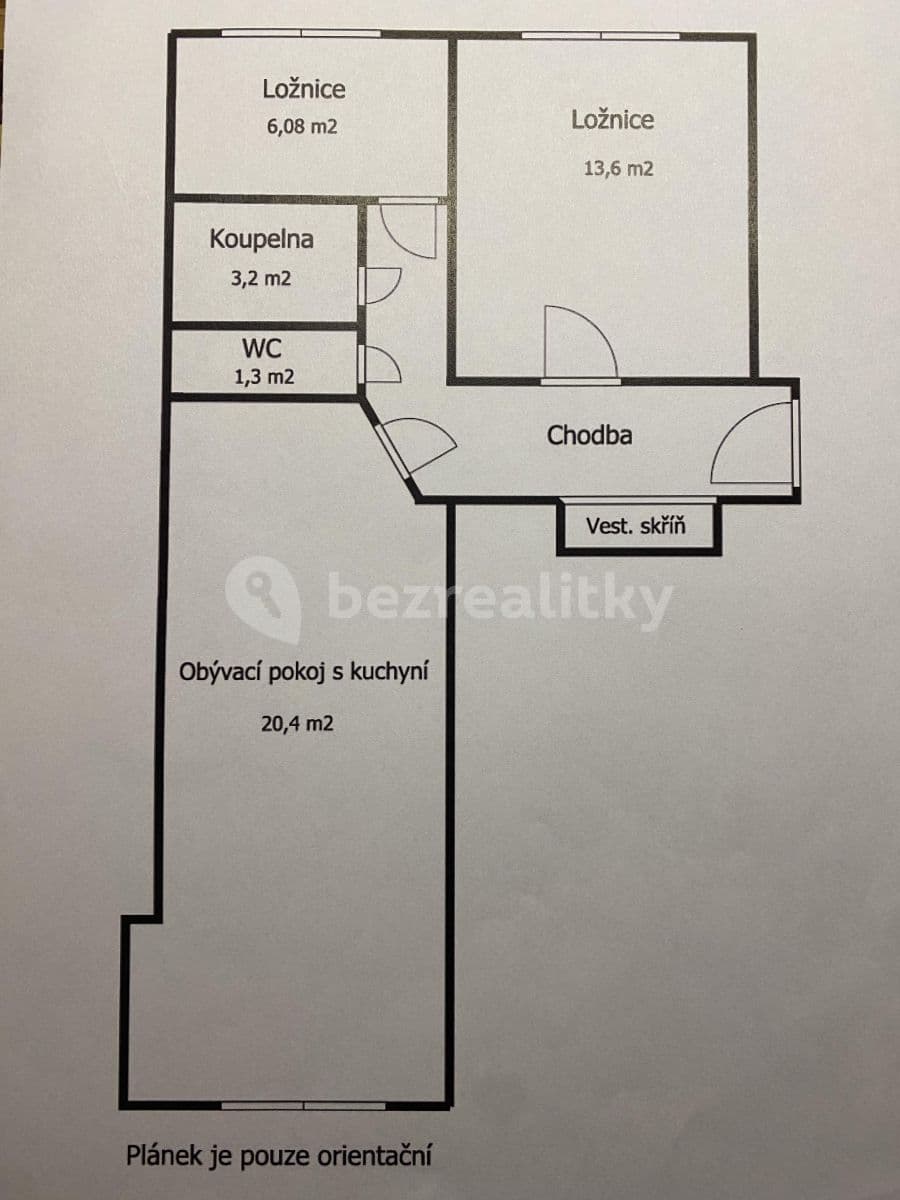 Pronájem bytu 3+kk 57 m², Vrchlického, Kladno, Středočeský kraj Pronájem bytu 3+kk 57 m², Vrchlického, Kladno, Středočeský kraj