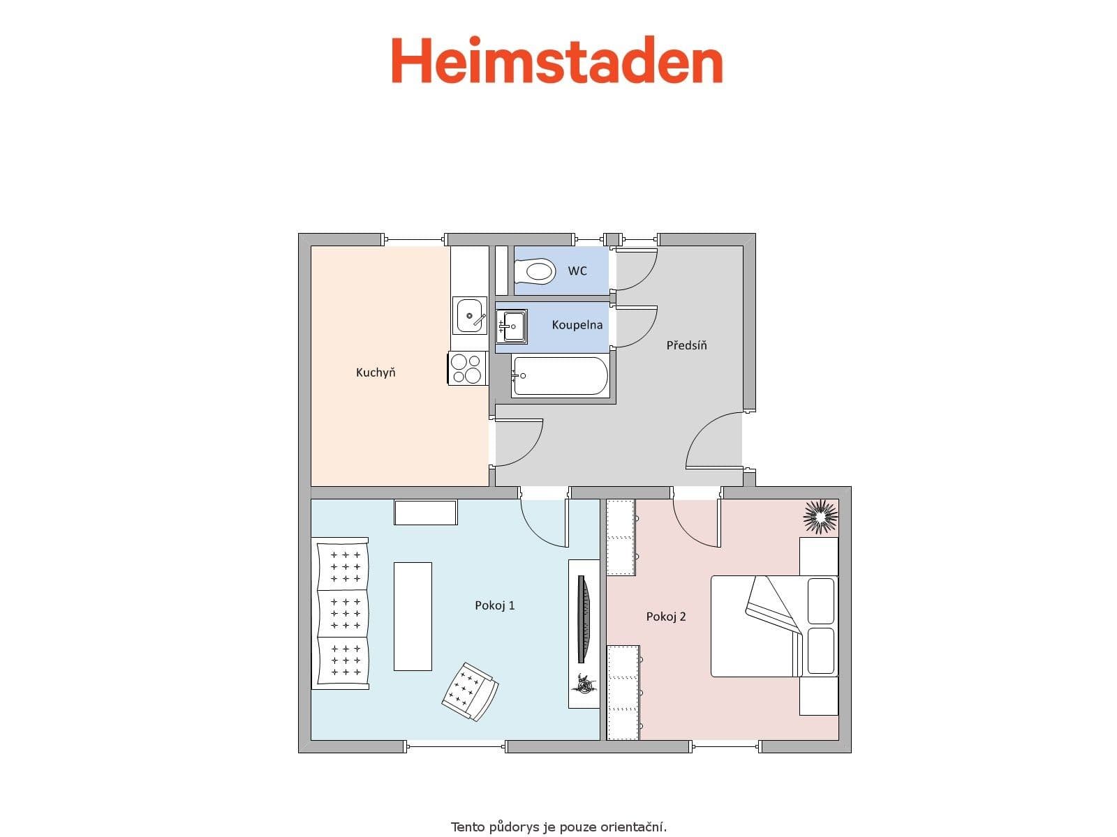 Pronájem bytu 2+1 54 m², Na Nábřeží, Havířov, Moravskoslezský kraj Pronájem bytu 2+1 54 m², Na Nábřeží, Havířov, Moravskoslezský kraj