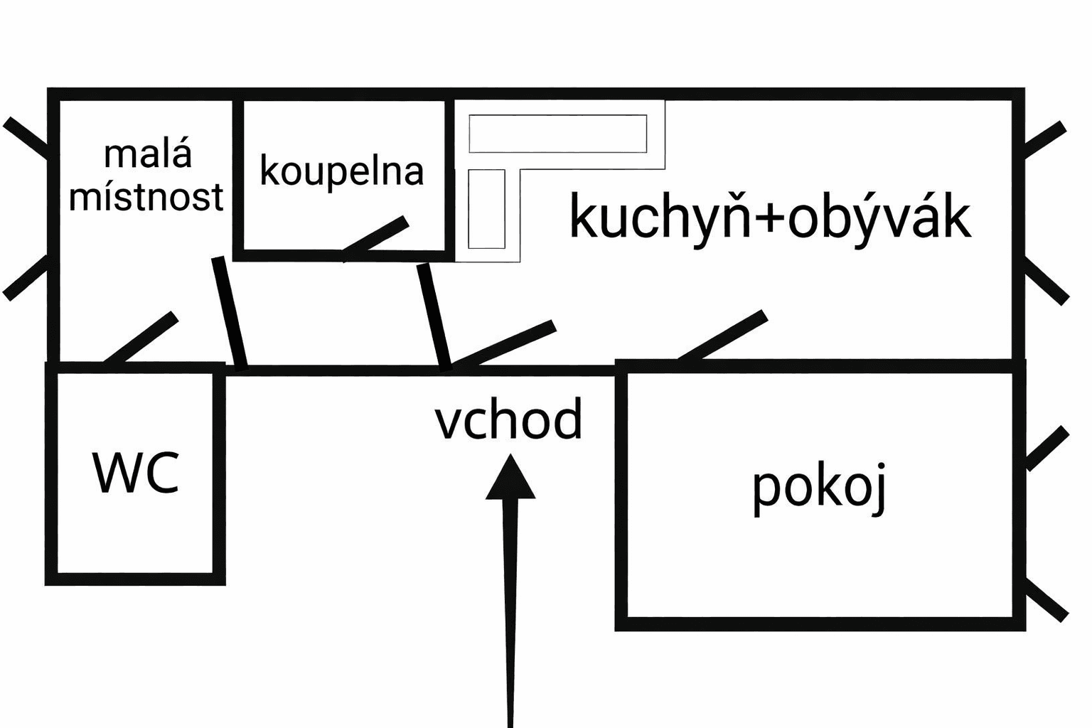 Pronájem bytu 2+kk 45 m², Kasejovice, Plzeňský kraj Pronájem bytu 2+kk 45 m², Kasejovice, Plzeňský kraj