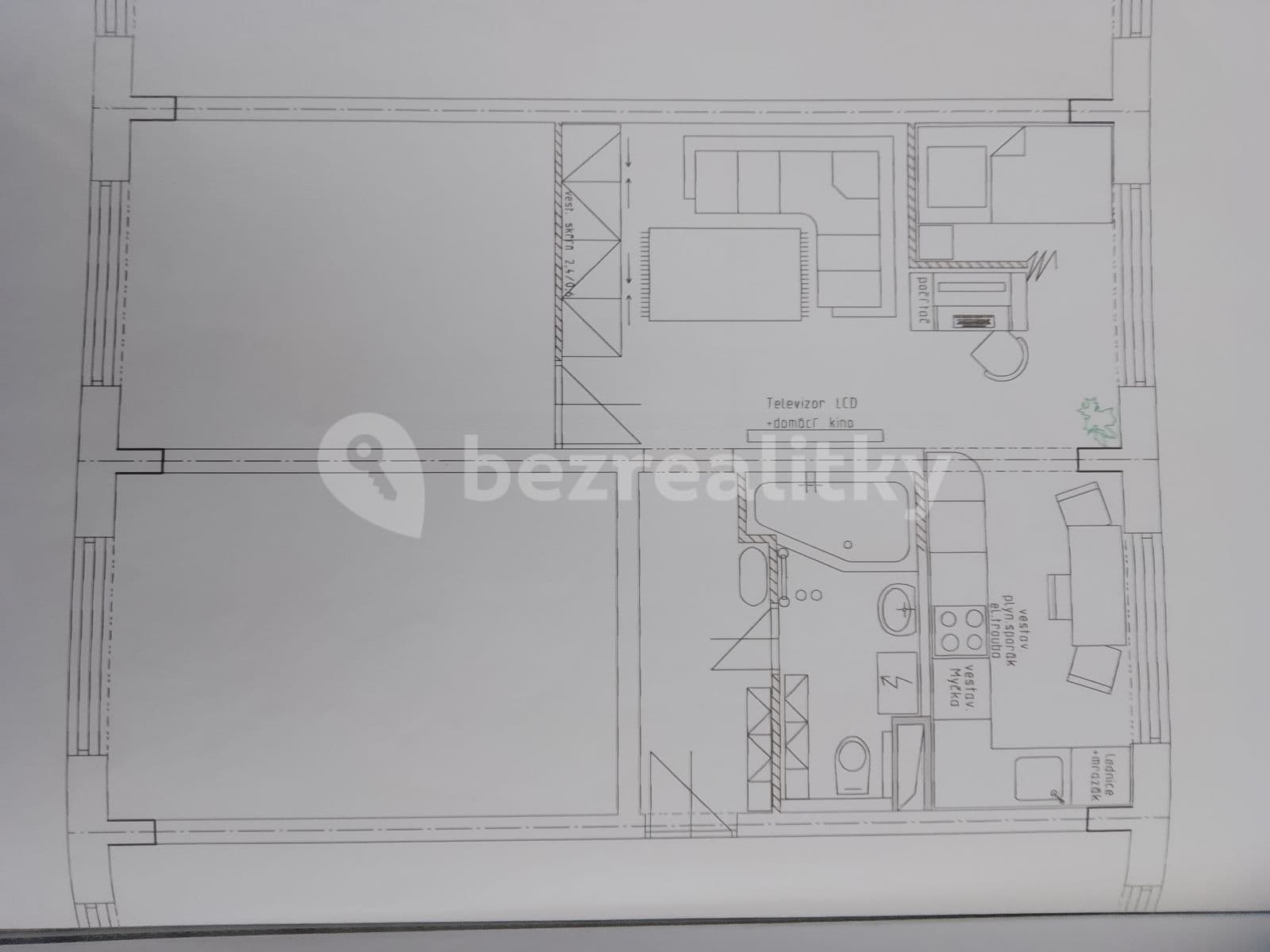 Pronájem bytu 2+kk 51 m², Drahobejlova, Praha, Praha Pronájem bytu 2+kk 51 m², Drahobejlova, Praha, Praha
