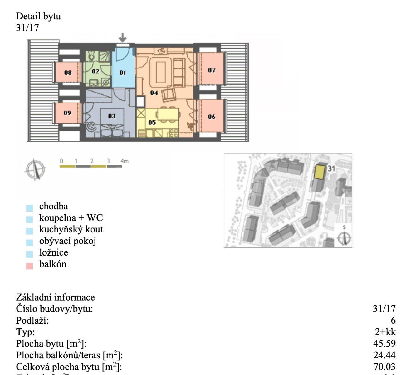 Prodej bytu 2+kk 46 m², Paťanka, Praha, Praha
