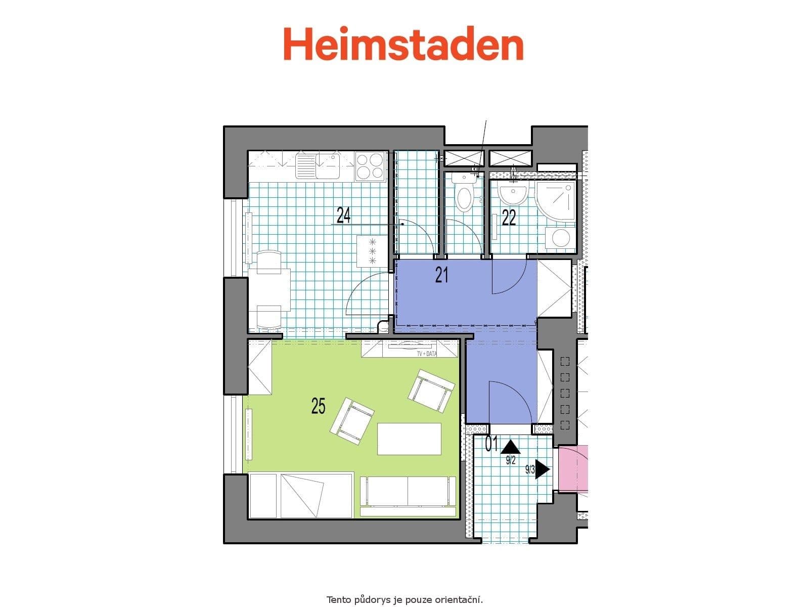 Pronájem bytu 1+kk 33 m², Nerudova, Havířov, Moravskoslezský kraj Pronájem bytu 1+kk 33 m², Nerudova, Havířov, Moravskoslezský kraj