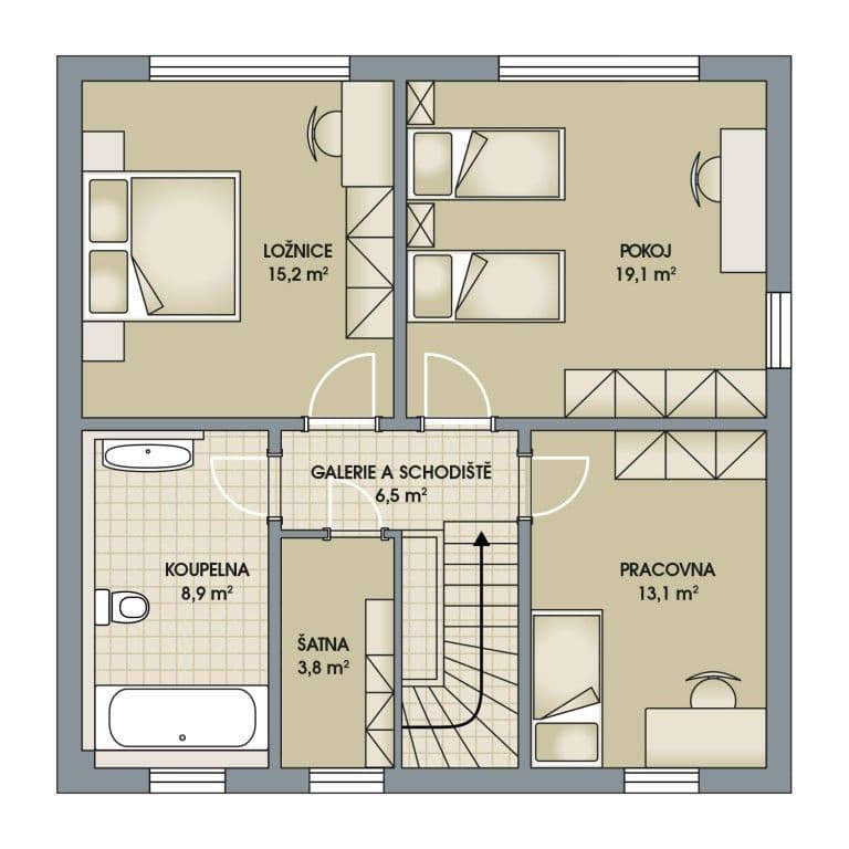 Prodej domu 138 m², pozemek 465 m², Písková Lhota, Středočeský kraj Prodej domu 138 m², pozemek 465 m², Písková Lhota, Středočeský kraj