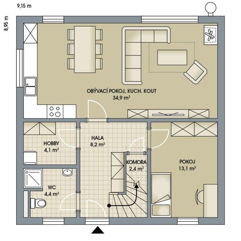 Prodej domu 138 m², pozemek 465 m², Písková Lhota, Středočeský kraj Prodej domu 138 m², pozemek 465 m², Písková Lhota, Středočeský kraj