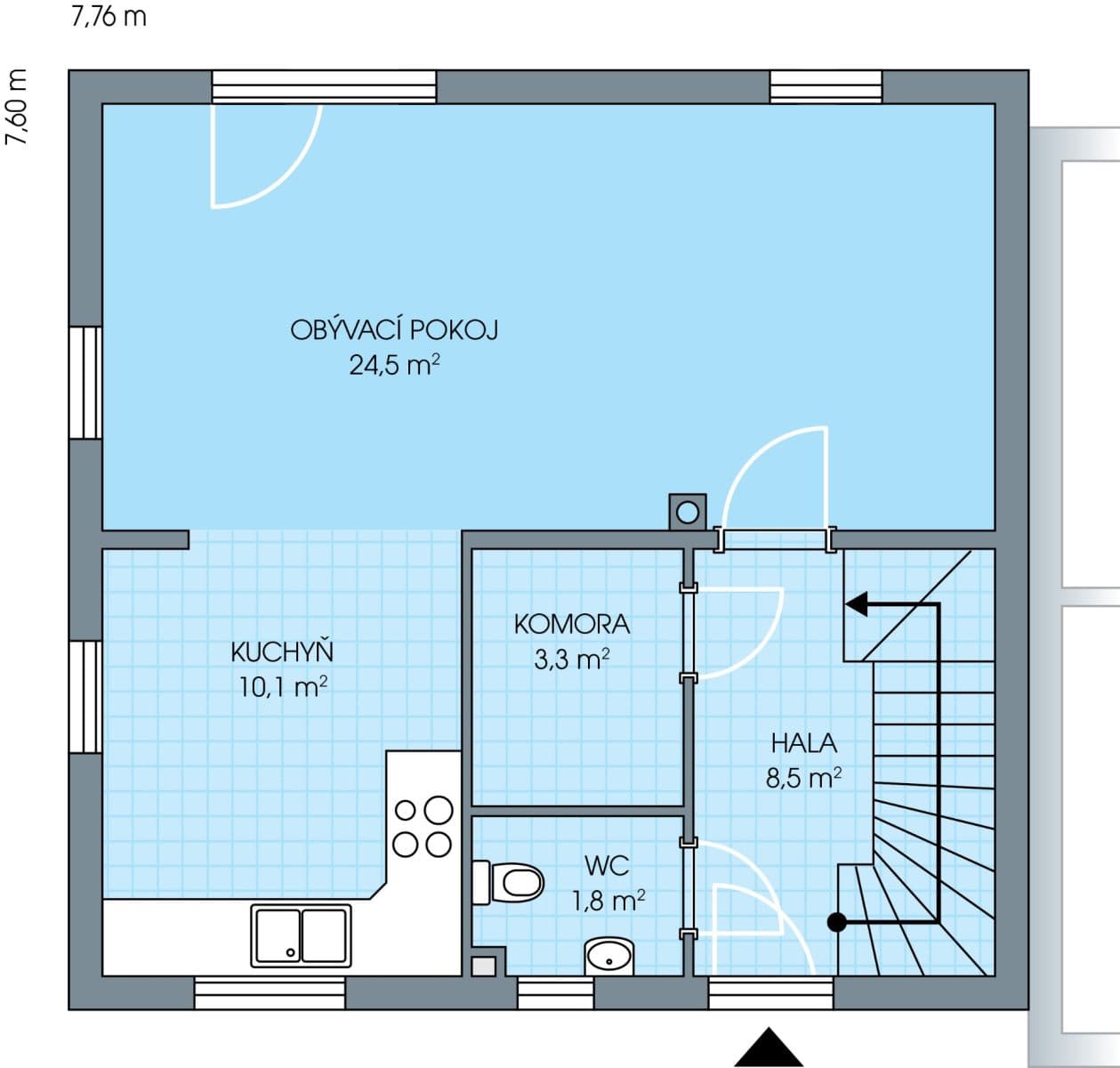 Prodej domu 108 m², pozemek 271 m², Nehvizdy, Středočeský kraj Prodej domu 108 m², pozemek 271 m², Nehvizdy, Středočeský kraj