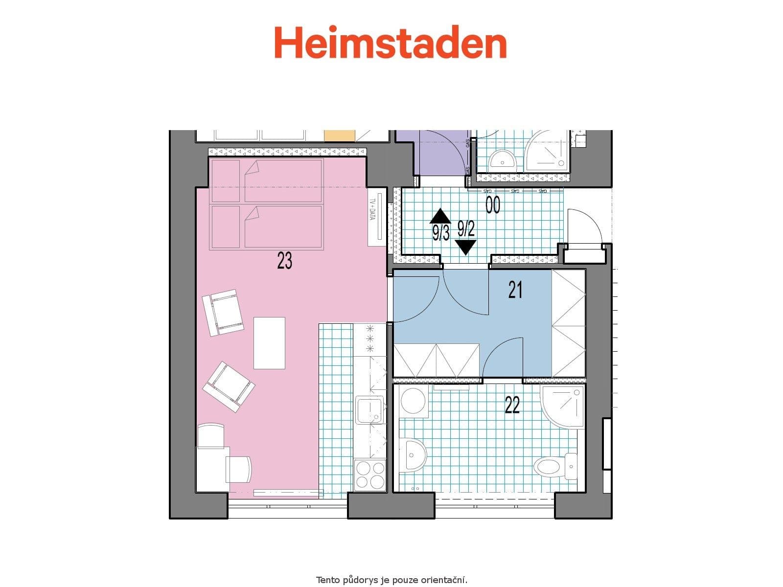 Pronájem bytu 1+kk 31 m², Urxova, Karviná, Moravskoslezský kraj Pronájem bytu 1+kk 31 m², Urxova, Karviná, Moravskoslezský kraj