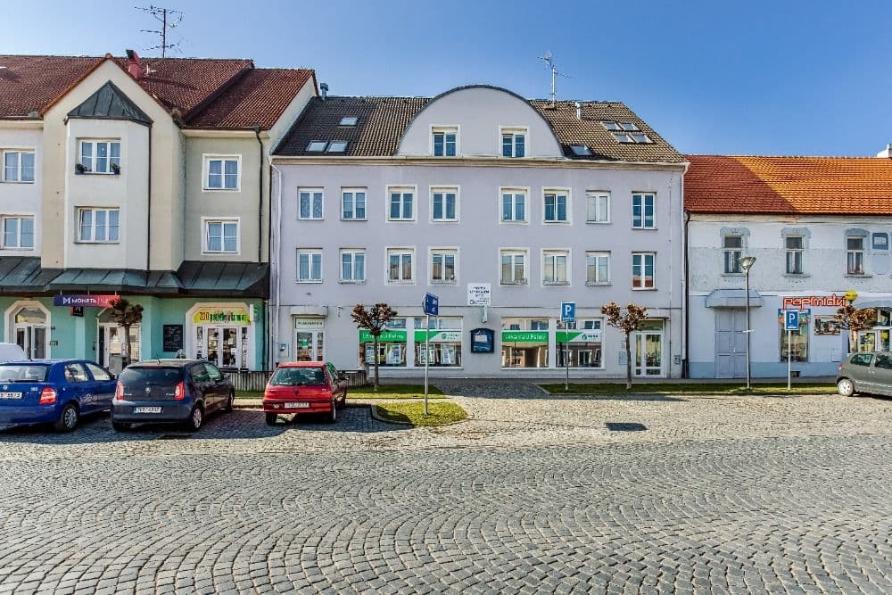 Pronájem bytu 1+kk 40 m², Náměstí míru, Protivín, Jihočeský kraj Pronájem bytu 1+kk 40 m², Náměstí míru, Protivín, Jihočeský kraj