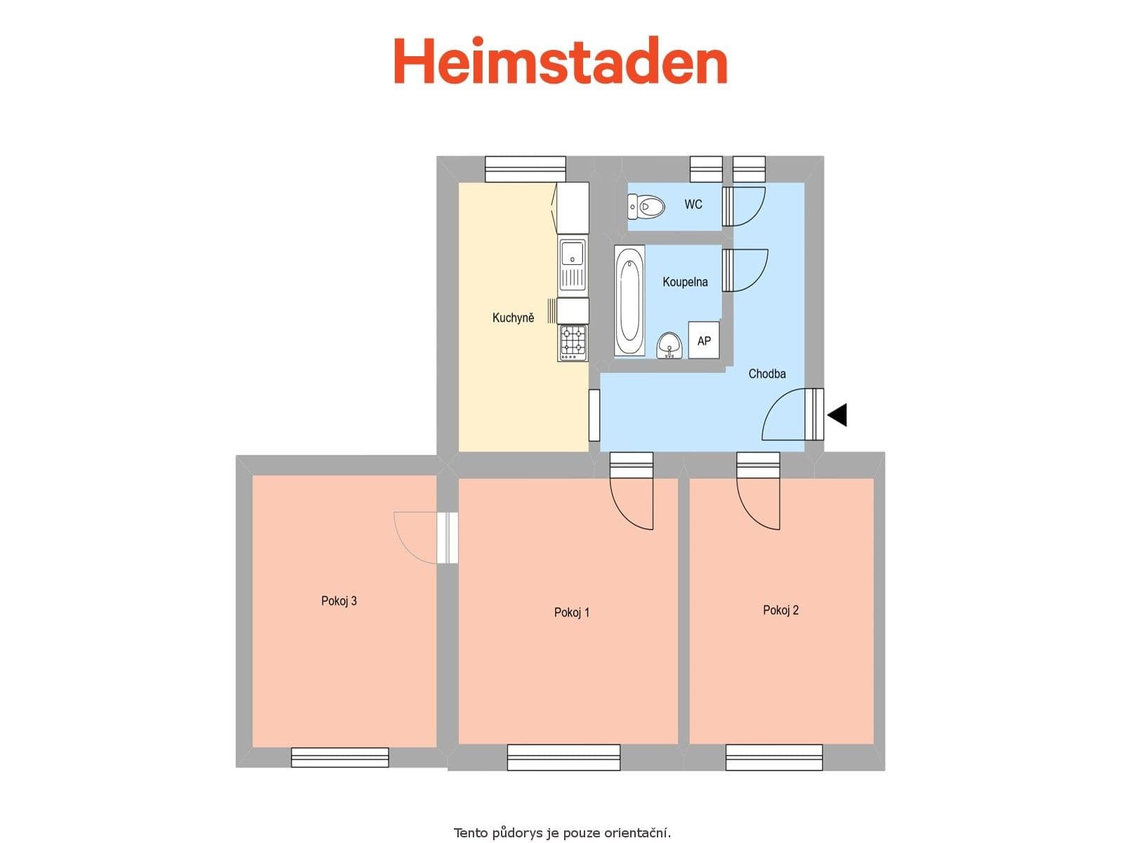 Pronájem bytu 3+1 69 m², Hlavní třída, Havířov, Moravskoslezský kraj Pronájem bytu 3+1 69 m², Hlavní třída, Havířov, Moravskoslezský kraj