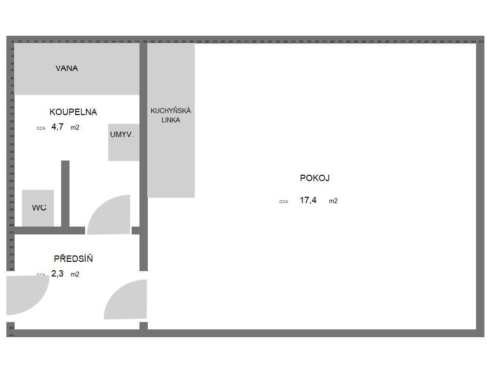 Pronájem bytu 1+kk 24 m², Kopaninská, Ořech, Středočeský kraj Pronájem bytu 1+kk 24 m², Kopaninská, Ořech, Středočeský kraj
