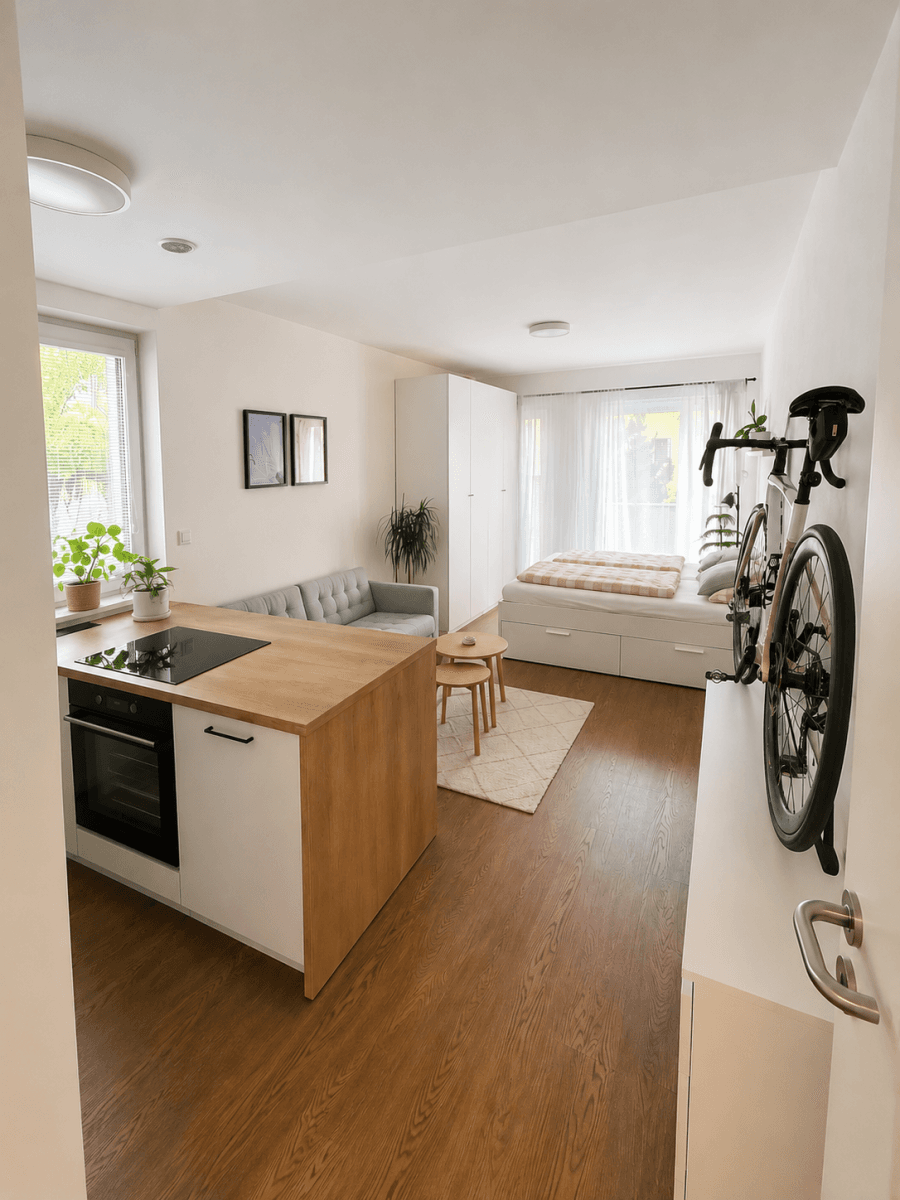 Pronájem bytu 1+kk 33 m², Zborovská, Brno, Jihomoravský kraj Pronájem bytu 1+kk 33 m², Zborovská, Brno, Jihomoravský kraj