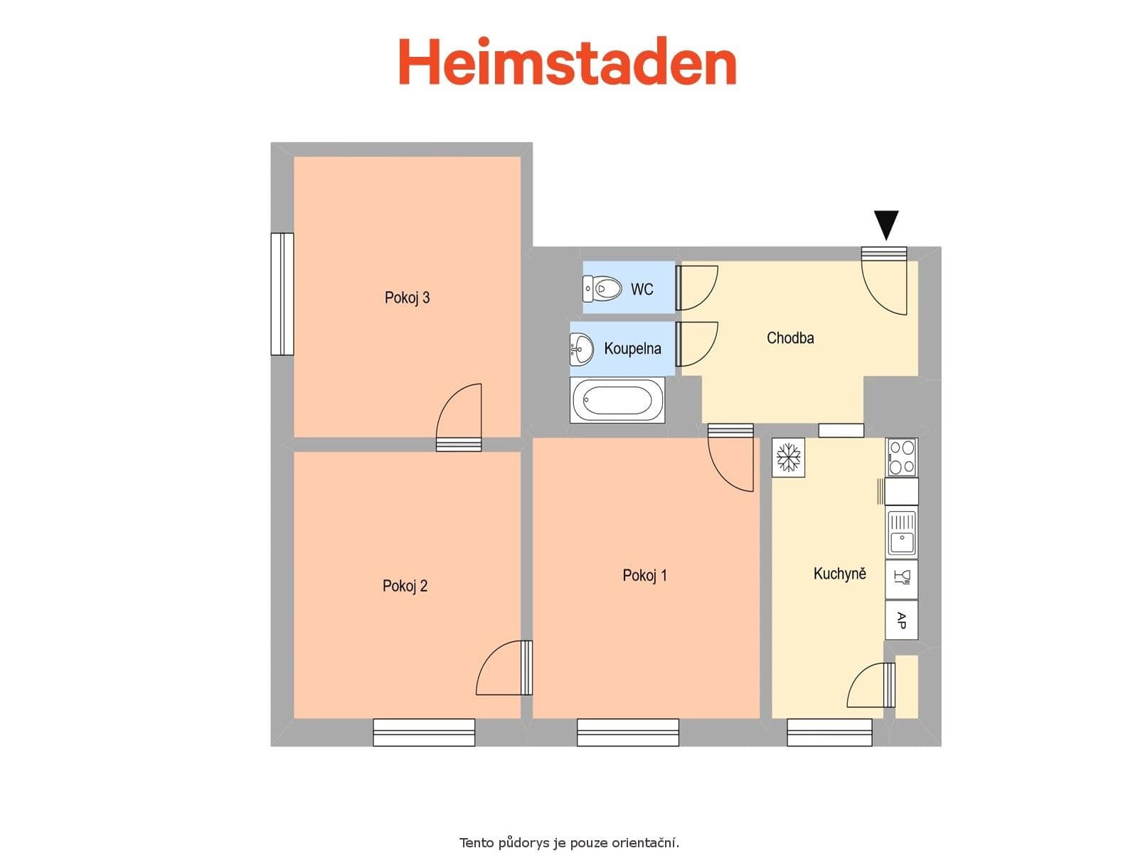 Pronájem bytu 3+1 75 m², Nerudova, Havířov, Moravskoslezský kraj Pronájem bytu 3+1 75 m², Nerudova, Havířov, Moravskoslezský kraj
