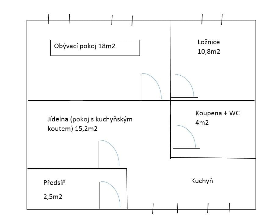 Pronájem bytu 3+kk 54 m², bratří Mrštíků, Brno, Jihomoravský kraj Pronájem bytu 3+kk 54 m², bratří Mrštíků, Brno, Jihomoravský kraj