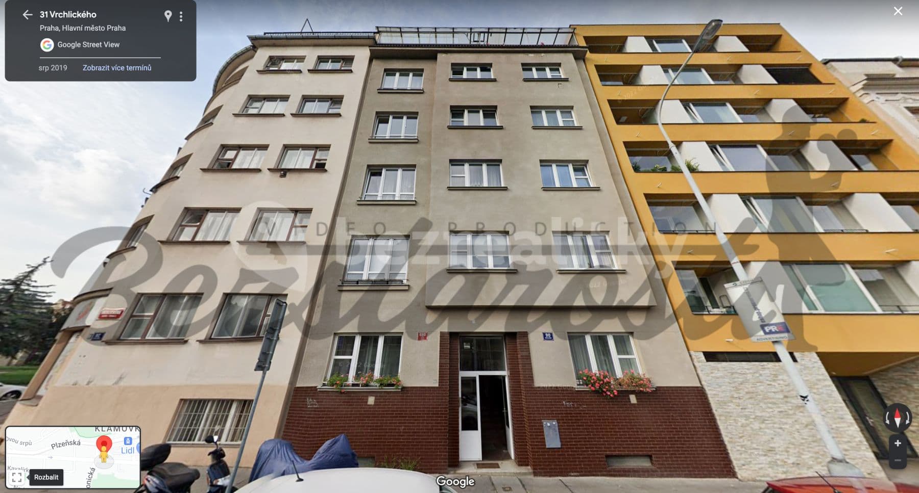 Pronájem bytu 1+1 34 m², Vrchlického, Praha, Praha Pronájem bytu 1+1 34 m², Vrchlického, Praha, Praha